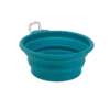Sammenleggbar reiseskål Soft Turquoise M/L 400 ml, 14x12,5 cm, soft turkis