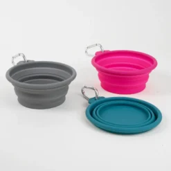 Sammenleggbar reiseskål Soft Rosa M/L 400 ml, 14x12,5 cm, 14x12,5 cm