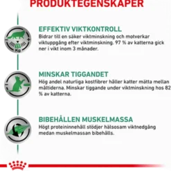 Satiety Weight Management Satiety 3,5 kg for katter