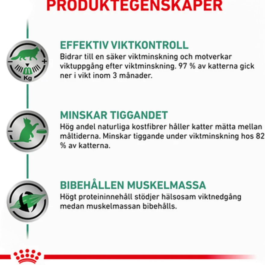 Satiety Weight Management Satiety 3,5 kg for katter