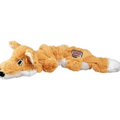 Scrunch Knots Fox Dog Toy