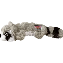Scrunch Knots Raccoon Dog Toy