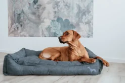 Seng til hund og katt Eiby Grå L 100x70cm