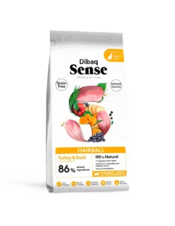 Sense Cat Grain Free Hairball (Duck&Turkey) 6kg