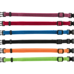 Sett med valpehalsbånd mix 17-25 cm
