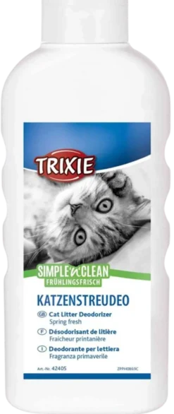 Simple´n´Clean Cat sanddeodorant, 750 g, vårfrisk