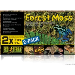 Skogsmose - tropisk terrariesubstrat grønn 7 L