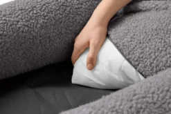 Sofa Kumara Polyester grey 60x40 cm