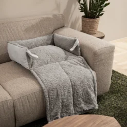 Sovesofa Soya, M, 60x50x17cm, Grå