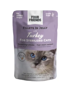 Sterilisert katt i gelémiks 12-pk.