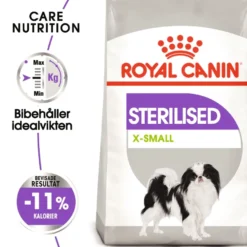 Sterilisert X-Small Adult tørrfôr for hunder 1,5 kg