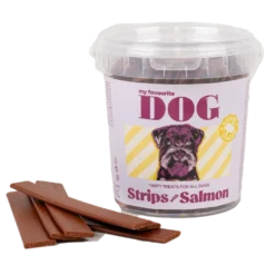 Strips med laks 500 g