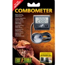 Thermo-Hygro Combometer - Digitalt termometer og hygrometer, svart 4,5 cm