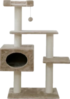 Tømmerhytte Emmy 121cm Beige