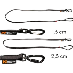 Touring strikk Grå 3,8 m x 23 mm