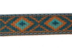 Trail quest leash Rachel Pohl edition 15mm/2m teal/oak