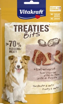 Treaties Bits med leverpølse 6 x 120 g