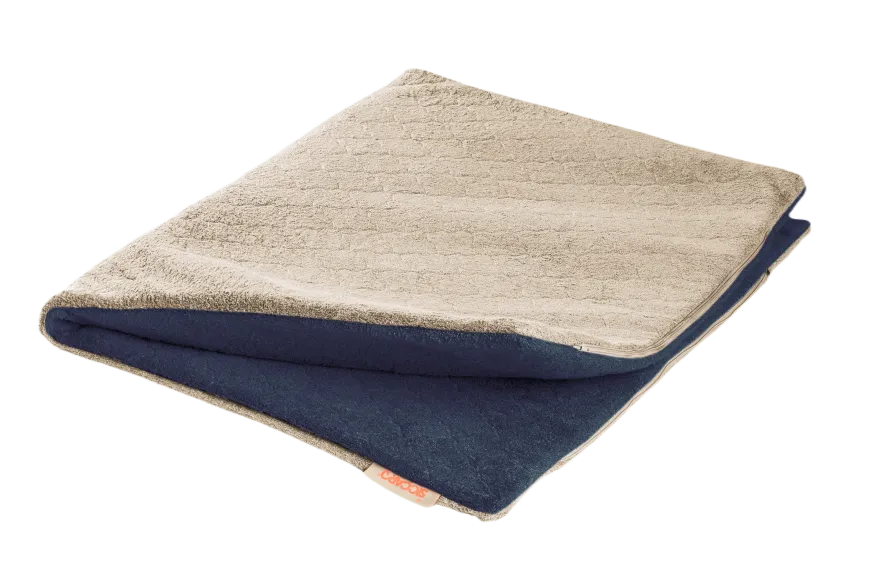 Tørkeunderlag FlexDog Blå Granitt/Sand 70x110 cm