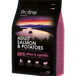 Tørrfôr Adult laks & poteter 3 kg