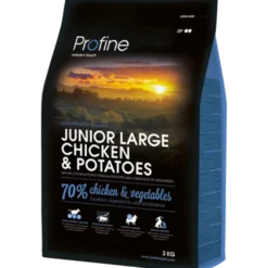 Tørrfôr Junior Large Kylling & Poteter 12 kg