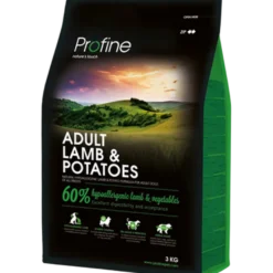 Tørrfôr til hund Adult lam og poteter 3 kg