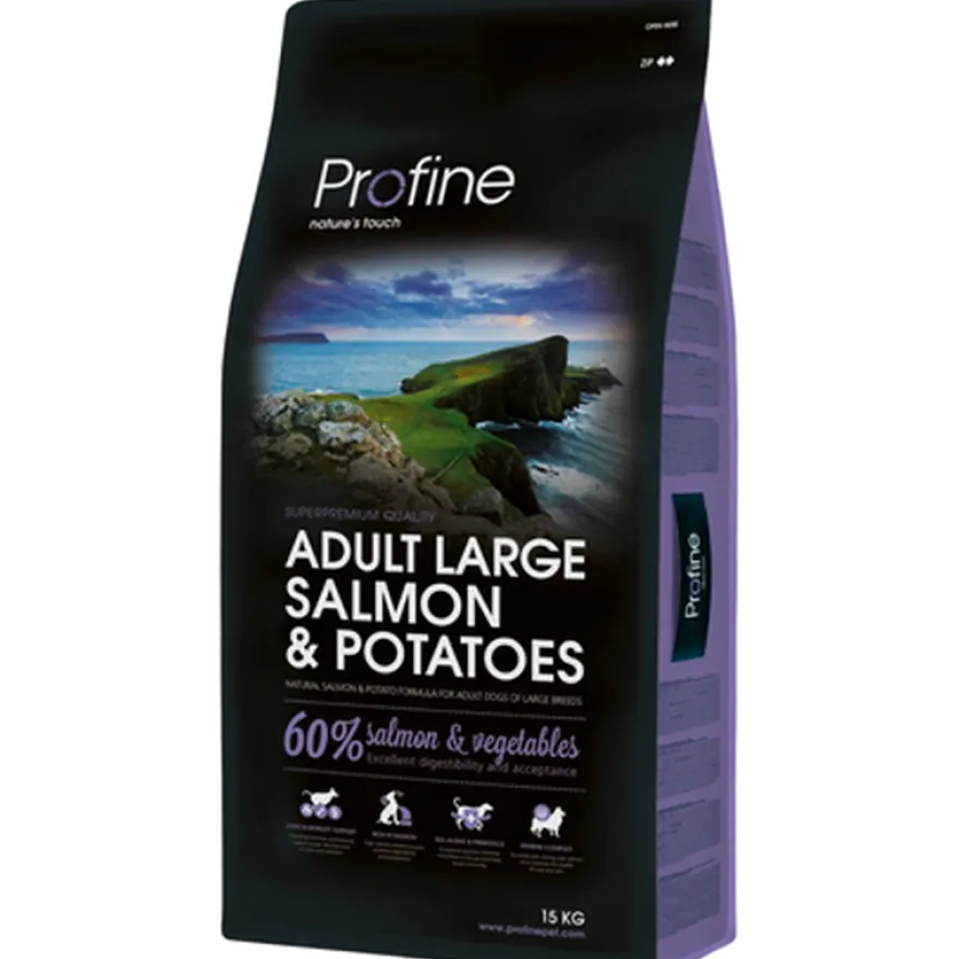 Tørrfôr til hund Adult Large Laks og poteter 3 kg