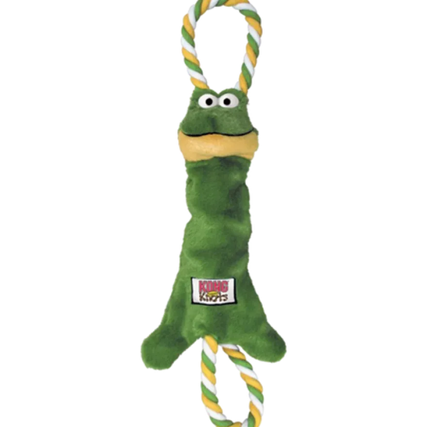 Tugger Knots Frog Hundeleketøy Small/Medium 39cm