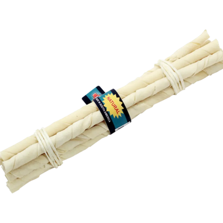 Twisted Leg Narrow Natural 10-pakning, 25 cm