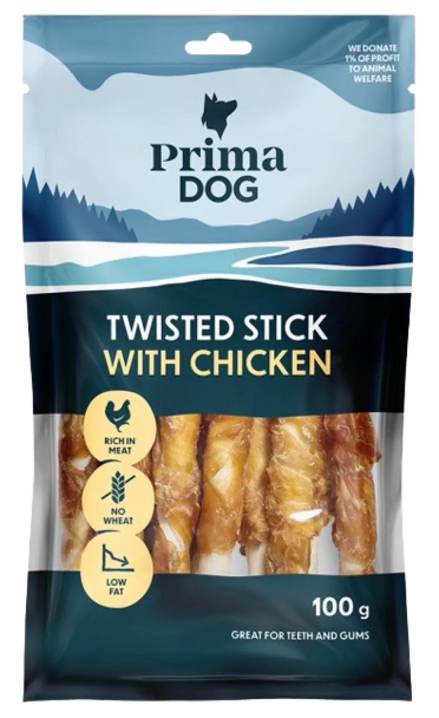 Twisted Stick Chicken 45 stk. 400 g