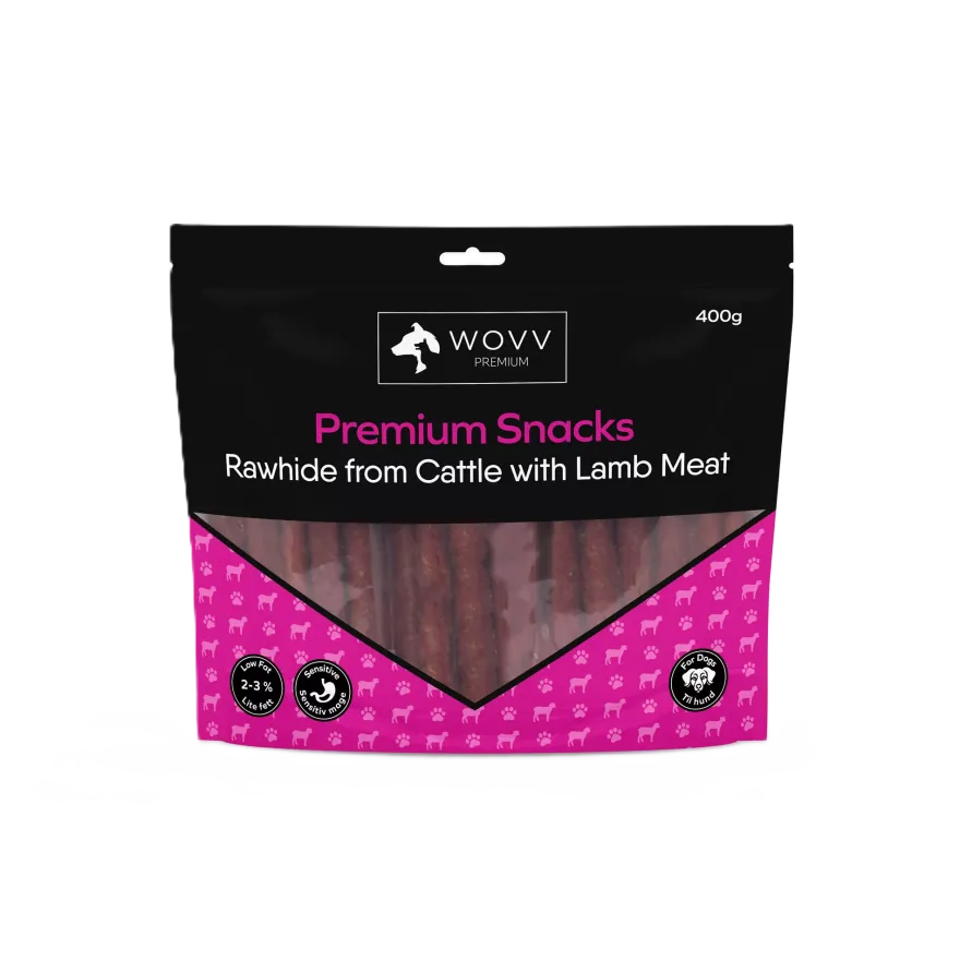 Tyggepinner med lam 400g