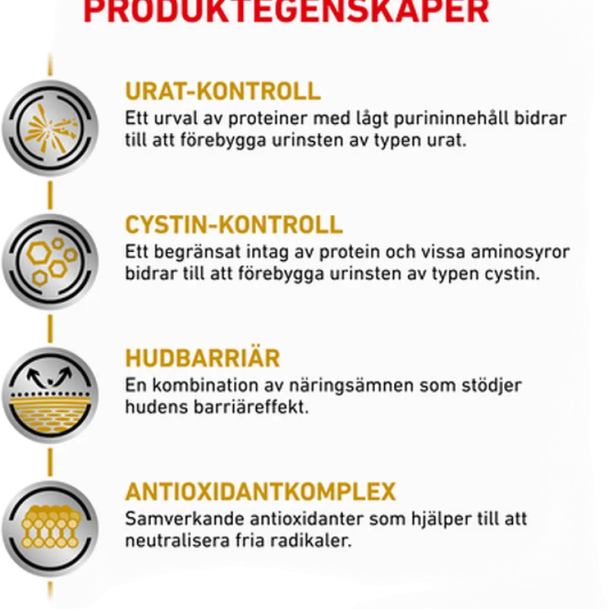 Urinary U/C Low Purine tørrfôr for hunder 7,5 kg