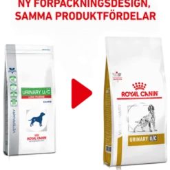 Urinary U/C Low Purine tørrfôr for hunder 7,5 kg