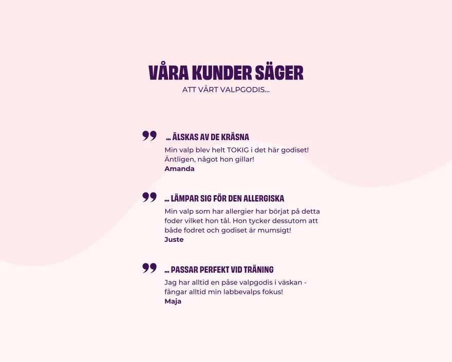 valpegodteri 100 g