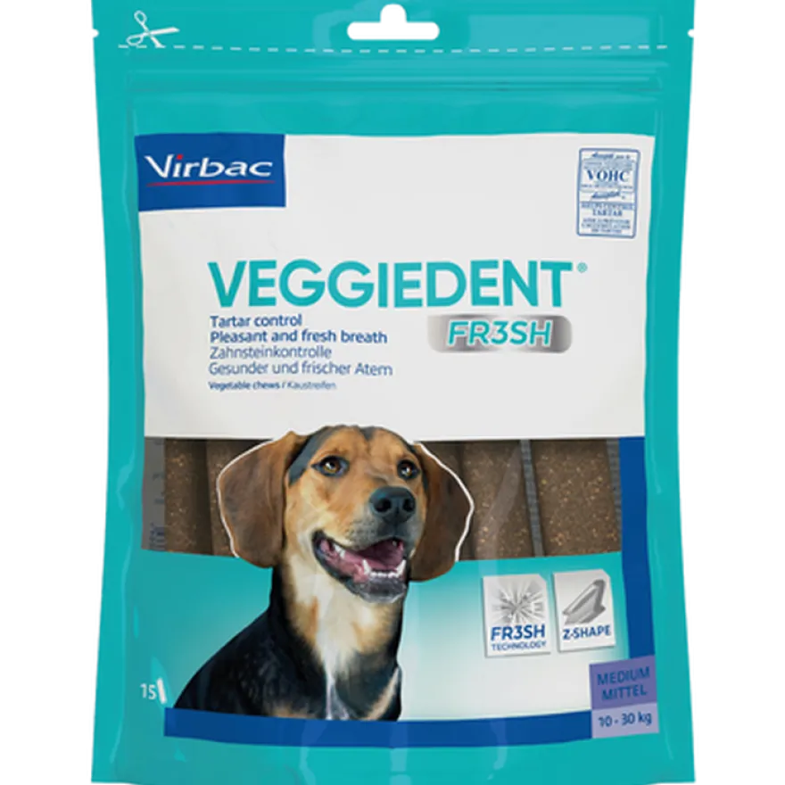 VeggieDent X-Small 120g (0-5 kg) x 15 stk.