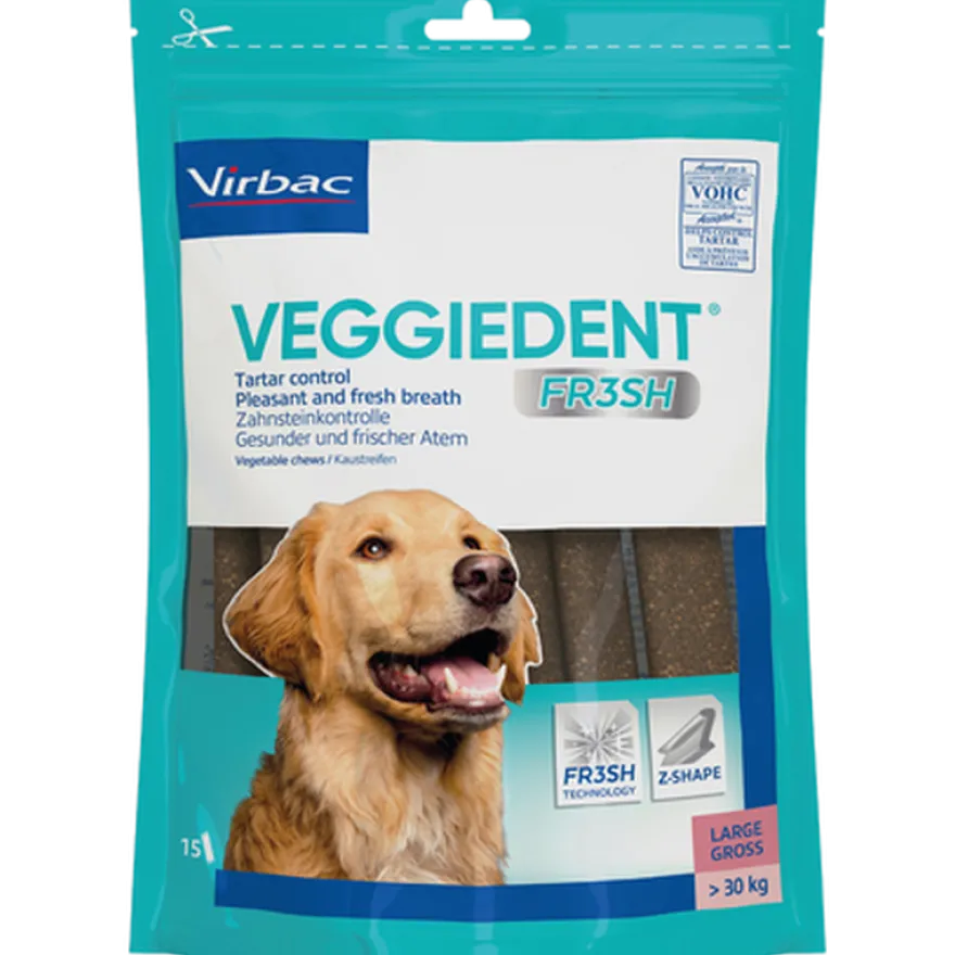 VeggieDent X-Small 120g (0-5 kg) x 15 stk.