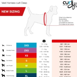 Vest Harness Clasp Air-Mesh - Step i sort X-Small