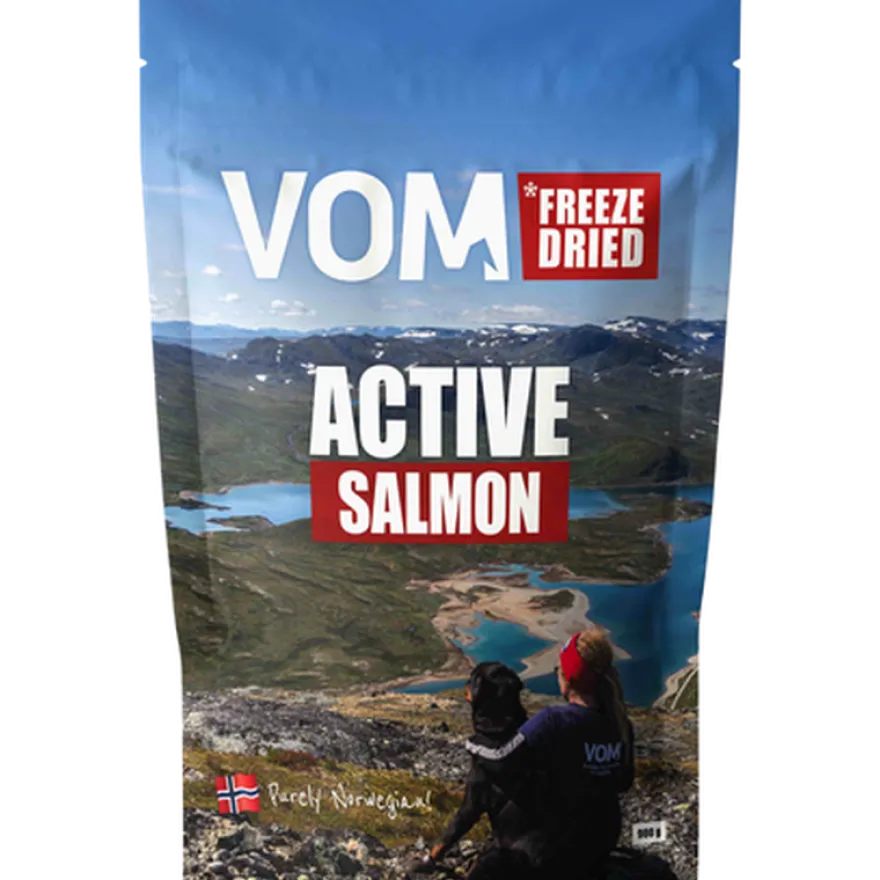 VOM Frysetørket laks - Frysetørket 900 g.
