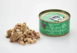 Våtfôr makrell og blekksprut 70g