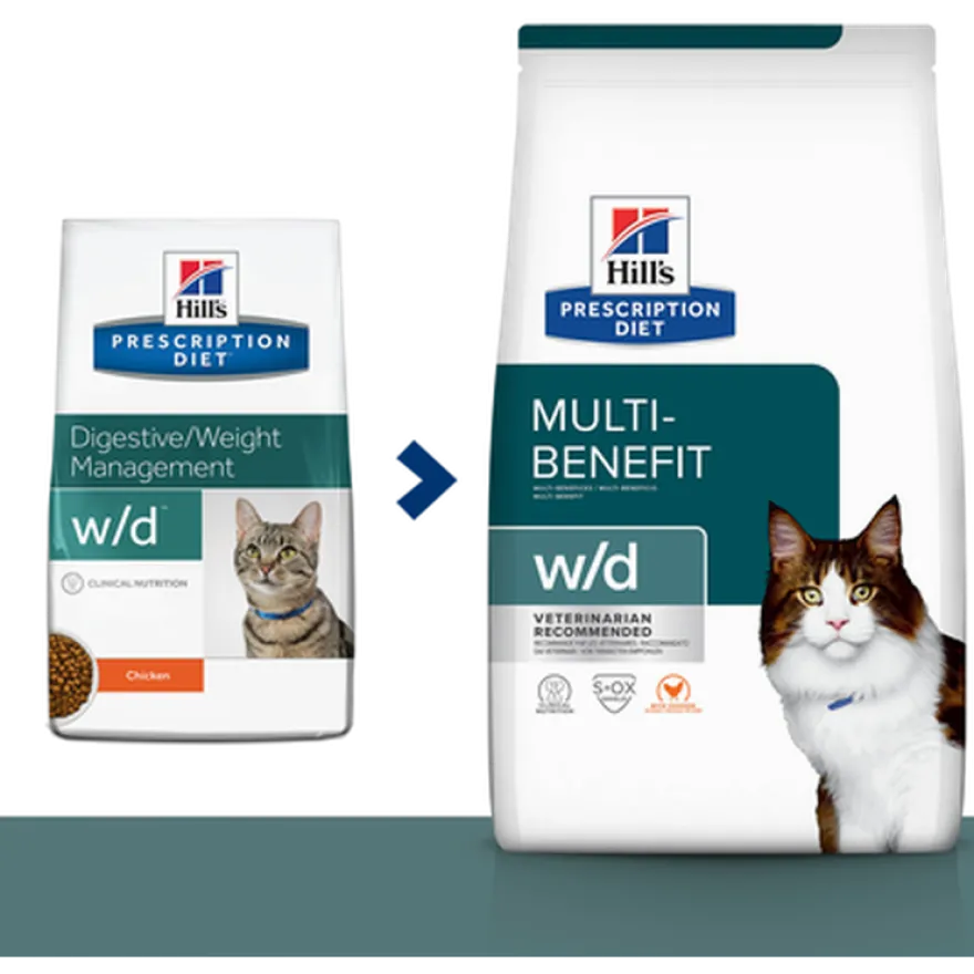 w/d Multi-Benefit - Dry Cat Food 3 kg