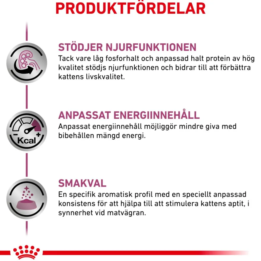 Wet Cat Renal Fish 85 g x 12 stk - porsjonsposer