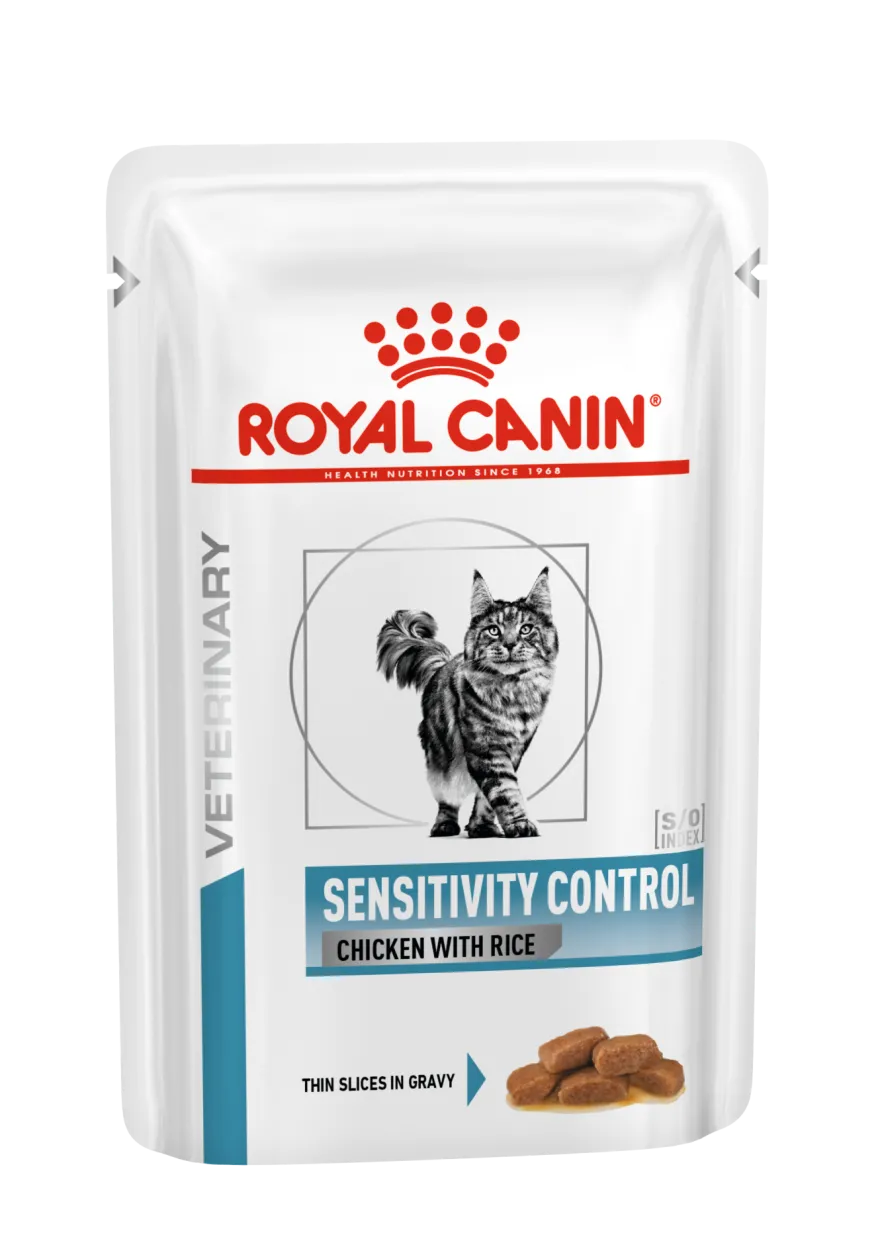 Wet Cat Sensitivity Control Kylling 85 g x 12 stk - porsjonsposer