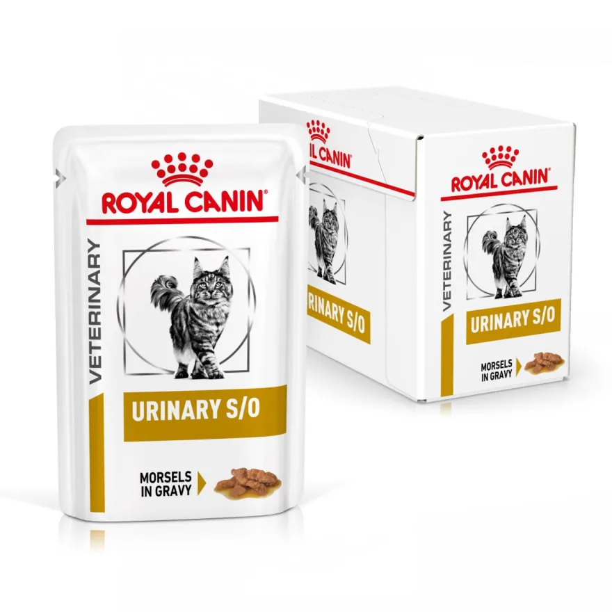Wet Cat Urinary S/O Morsels in Gravy 85 g x 12 stk - porsjonsposer
