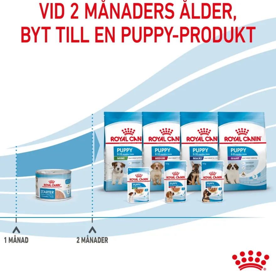 Wet Starter Mousse Våtfôr for hunder 195 g