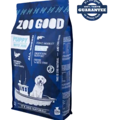 White Fish Skin & Hair Puppy Alle Raser 12 kg
