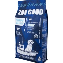 White Fish Skin & Hair Puppy Alle Raser 12 kg