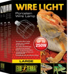 Wire Light - Porcelain Wire Lamp