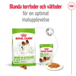 X-Small Adult tørrfôr for hunder 3 kg
