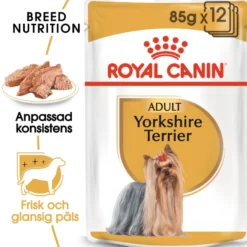 Yorkshire Terrier Adult våtfôr til hund 85 g x 12 stk